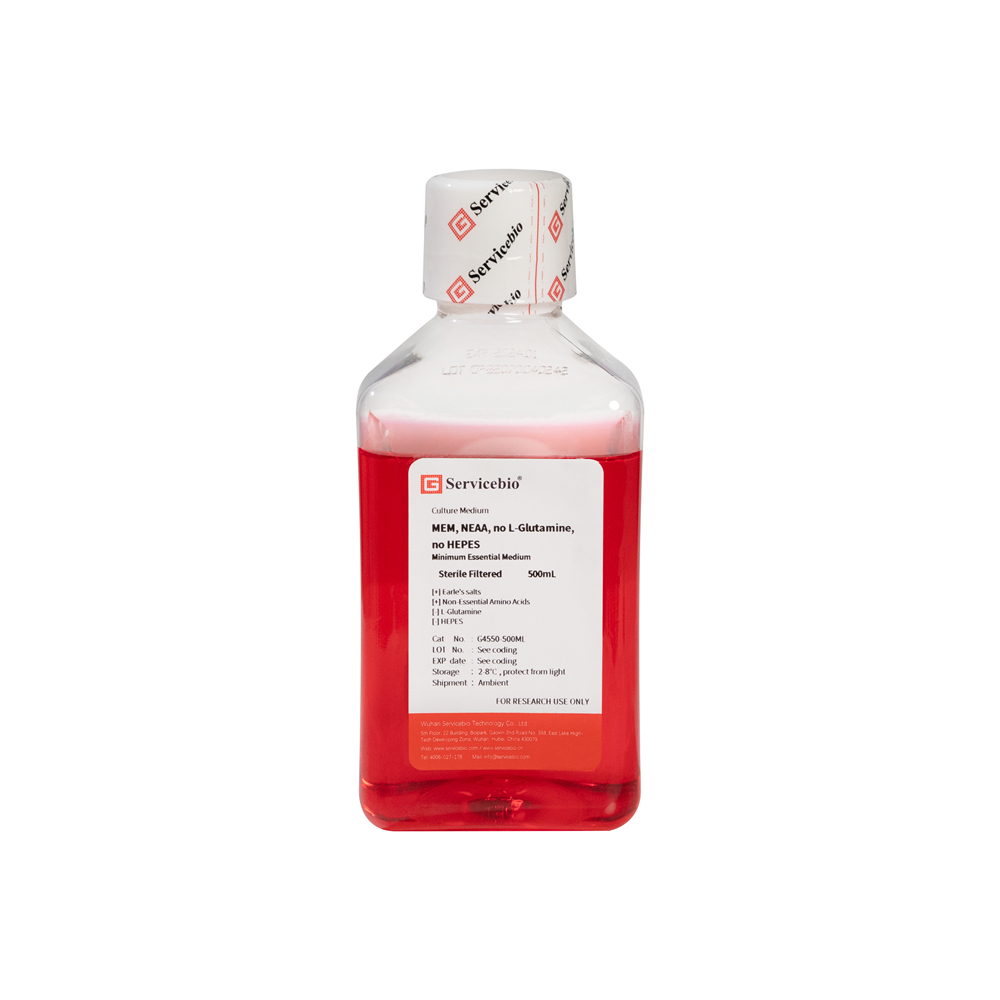 MEM, NEAA, no L-Glutamine, no HEPES | Products | Servicebio
