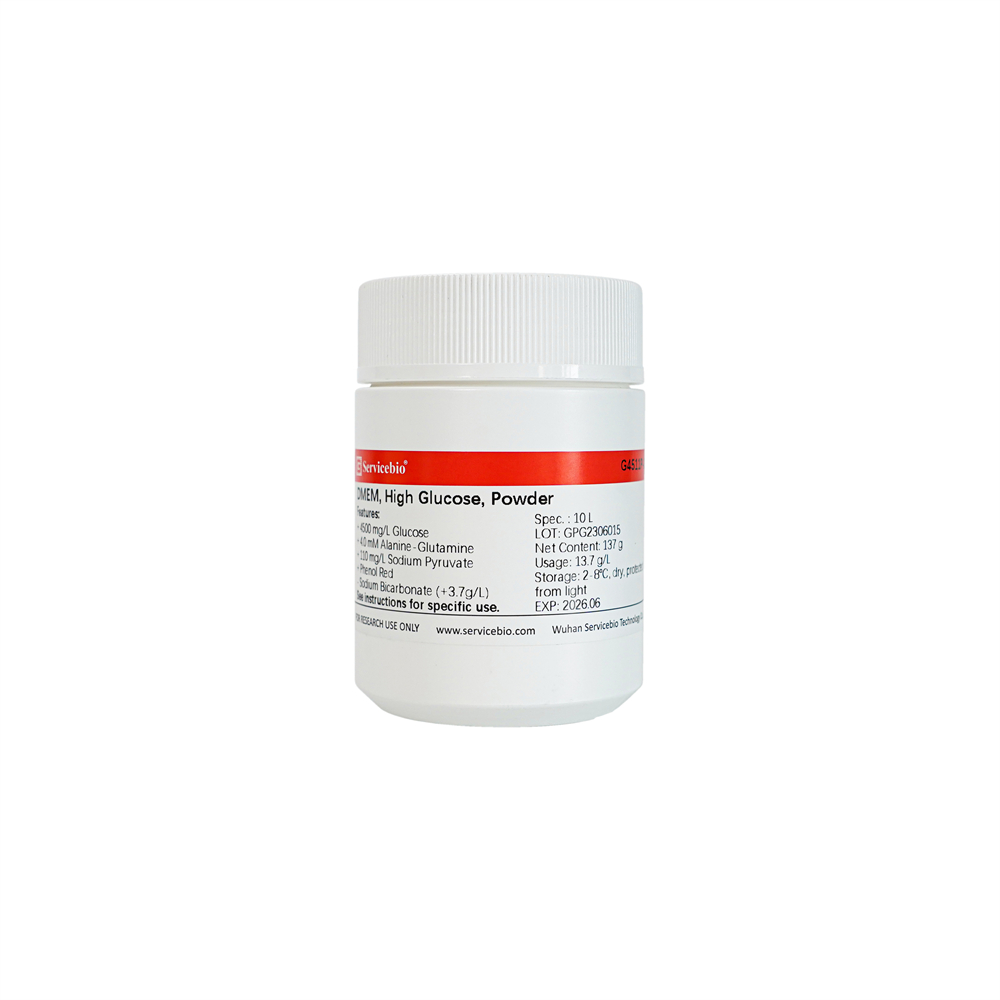 DMEM, High Glucose, Powder